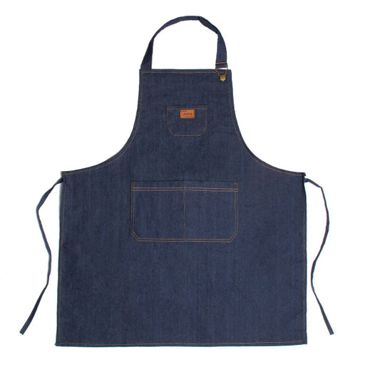 Denim Cross-Back Apron