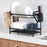 2 Tier Black Dish Rack