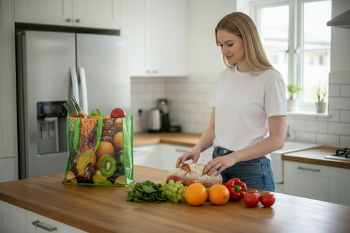 Jumbo Reusable Print Shopper Bag