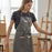 Cotton Canvas Cross Back Apron