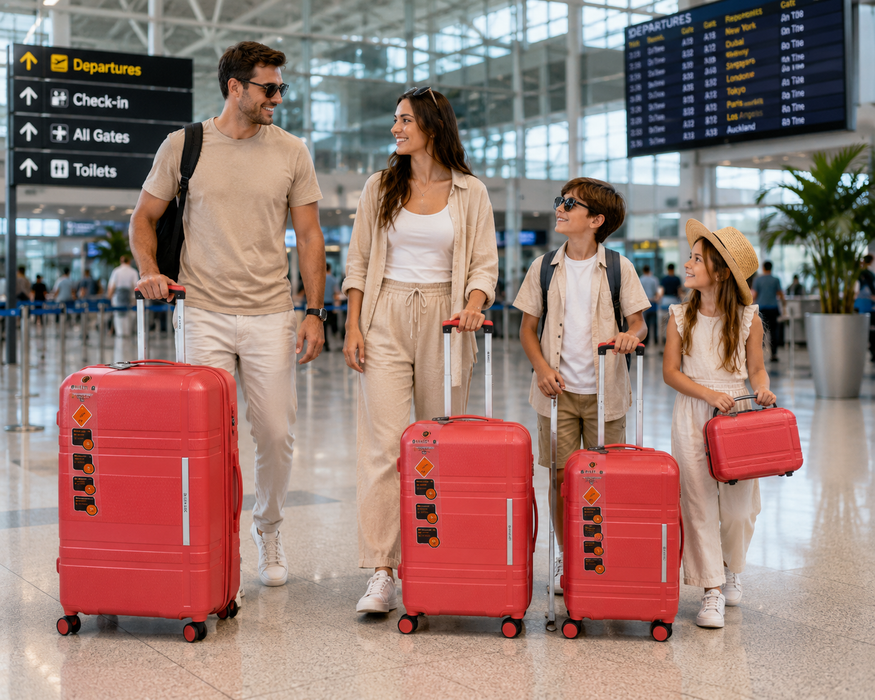 Hally Go 4 Piece Luggage Set