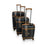 Hally Go 3 Piece Luggage Set
