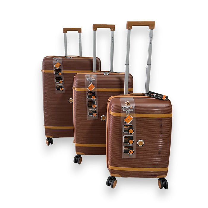 Hally Go 3 Piece Luggage Set
