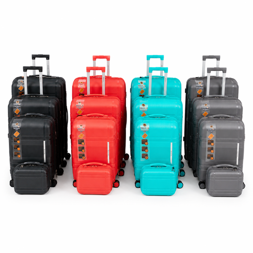 Hally Go 4 Piece Luggage Set