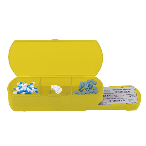 Pill Box with Plaster Compartment