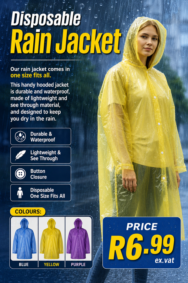Rain Jacket — Bagazio Promotions