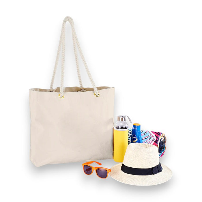 Beach Cotton Tote Bags