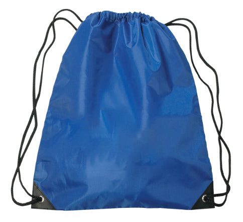 Promotional Blue Drawstring Bags