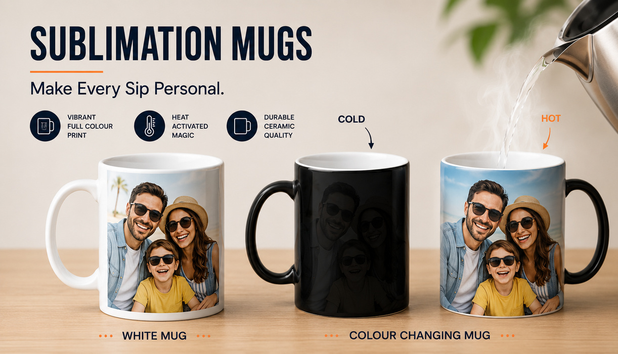 Personalised Sublimation Mugs