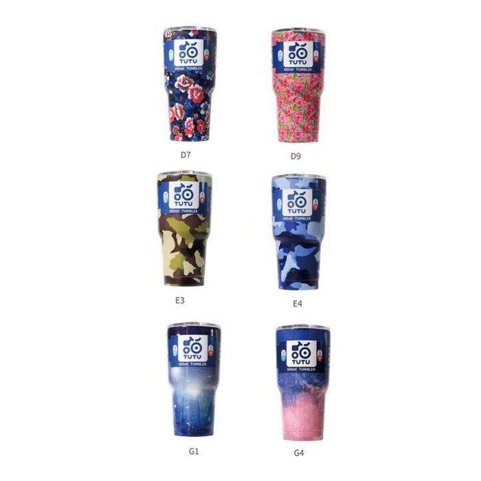 TUTU 880ml Travel Mugs