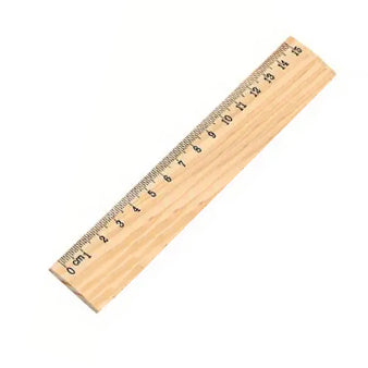 15cm Bamboo Ruler