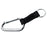 Carabiner with Nylon Strap and Key Ring